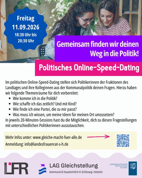 Dein Einstieg in die Politik - Politische Online Speed Dating