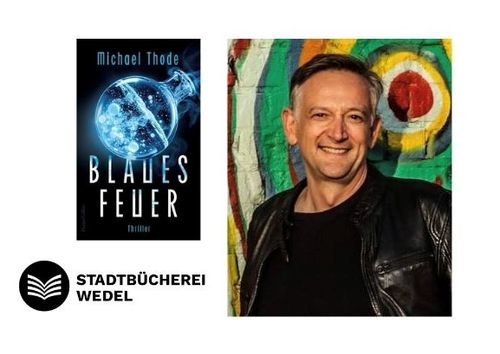 Michael Thode liest aus seinem Arktis-Thriller "Blaues Feuer" in der Stadtbücherei