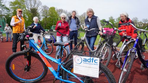 Fahrsicherheitstraining beim ADFC