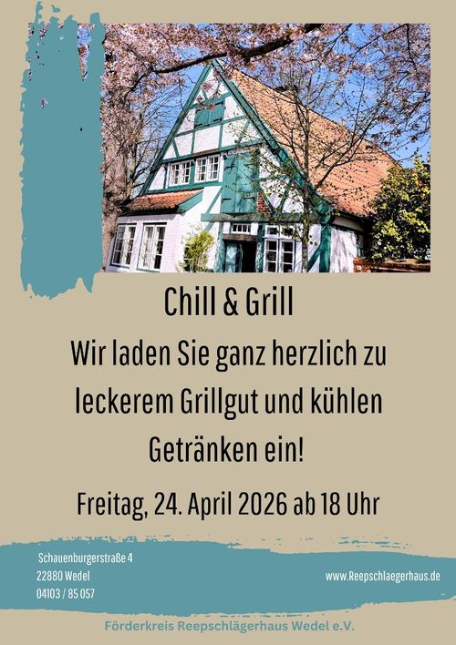 Chill & Grill fürs Reepschkägerhaus