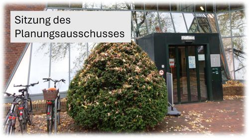 Sitzung des Planungsausschusses
