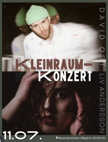 Kleinraumkonzert mit David Ost und Liv Andersson