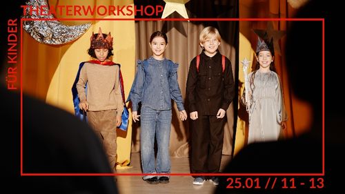 THEATERWORKSHOP FÜR KINDER (4-6 JAHRE): : „NEIN sagen – spiel dich stark!“