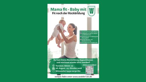 Mama fit - Baby mit beim Wedeler TSV