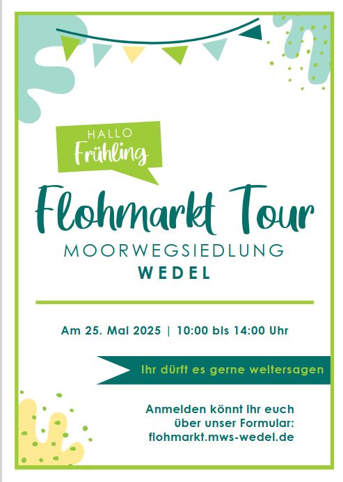 Flohmarkt in der Moorwegsiedlung