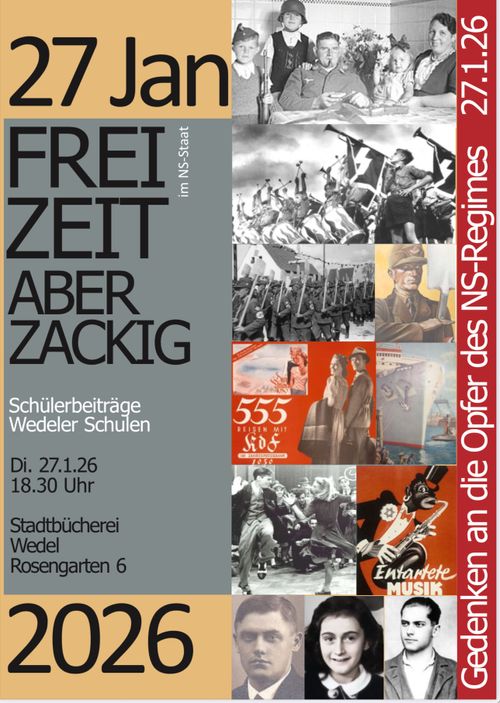 Gedenkveranstaltung für die Opfer des NS-Regimes
