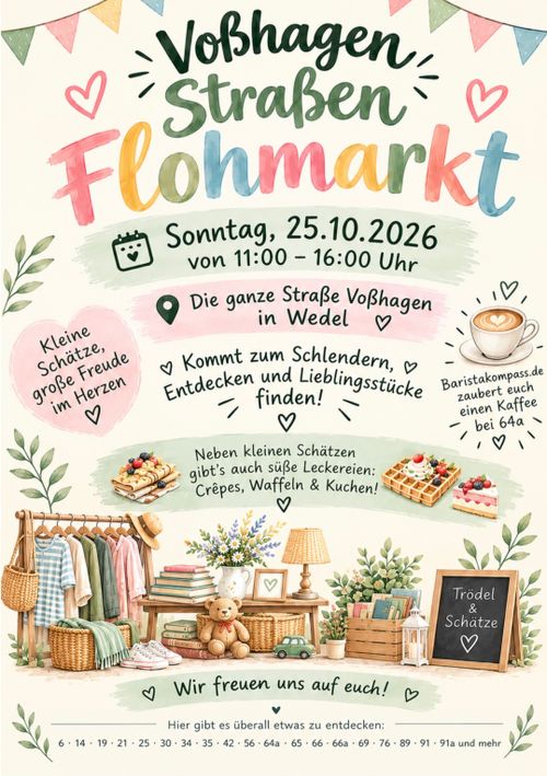 Straßenflohmarkt