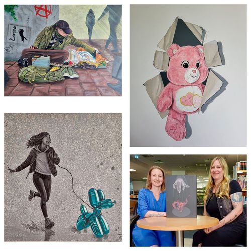 Ausstellung Raphaela Klein "Zwischen Fantasie und Realität"