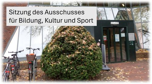 Sitzung des Ausschusses für Bildung, Kultur und Sport