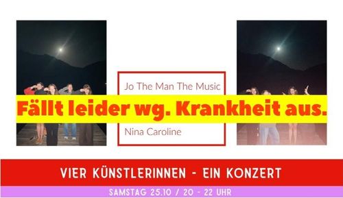Vier Frauen, ein Konzert: Philippa Kinsky, Nina Caroline, Villforth, Jo The Man The Music