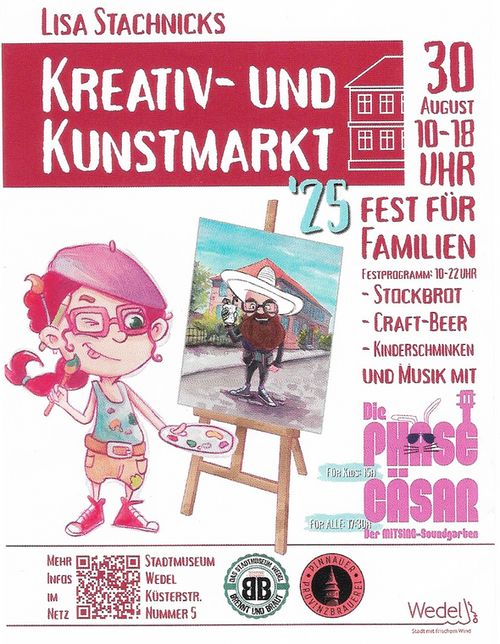  Sommerfest im Stadtmuseum mit Kreativmarkt, Livemusik und Craftbeer