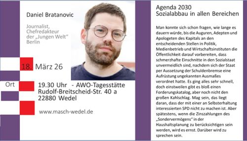 Agenda 2030 - Sozialabbau in allen Bereichen
