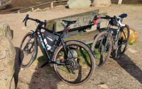 Gravelrunde durch Sandberge und Moore an die Elbe