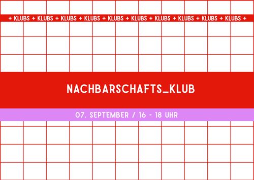 Symbolbild für den NACHBARSCHAFTS_KLUB in der Neuen Apotheke.